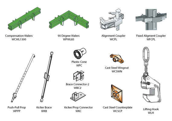 WALLFORM ACCESSORIES