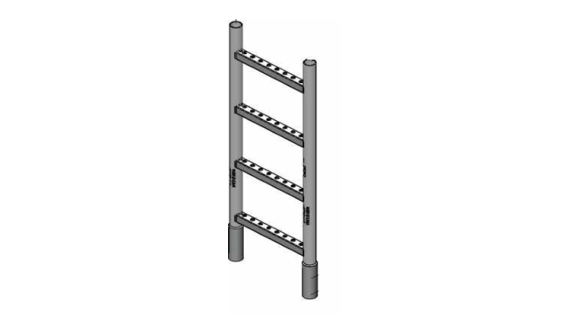 350MM WIDE STEEL LADDER