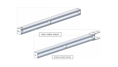 HINGE WALERS