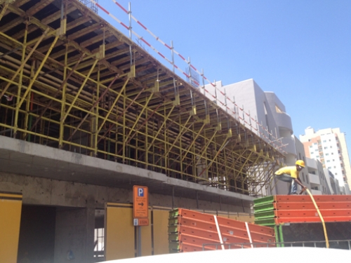 Residential Building : (B+G+8 TYPICAL + ROOF, Dubai)